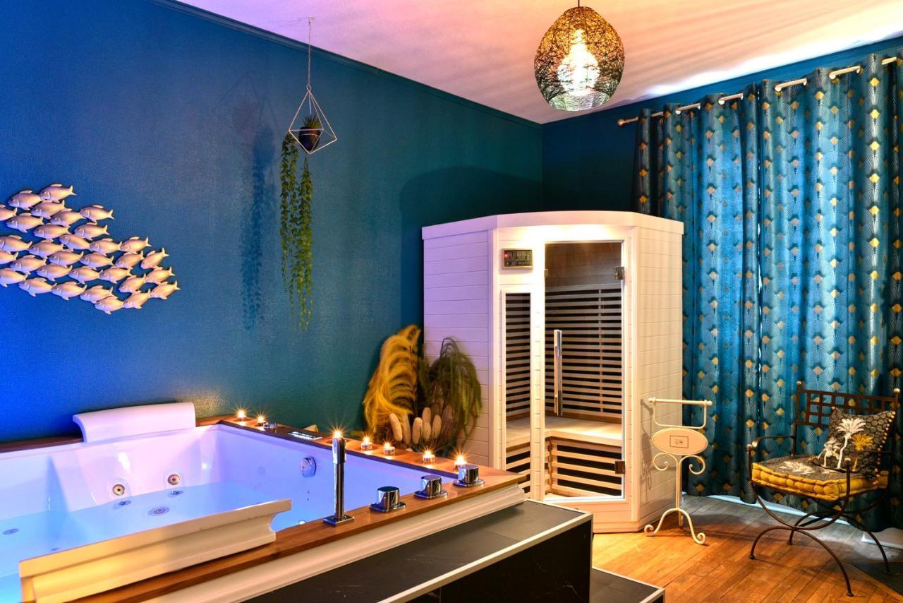 MoonLOVE, SPA/Sauna et Jacuzzi privés, charme et détente. Nancy Exterior foto